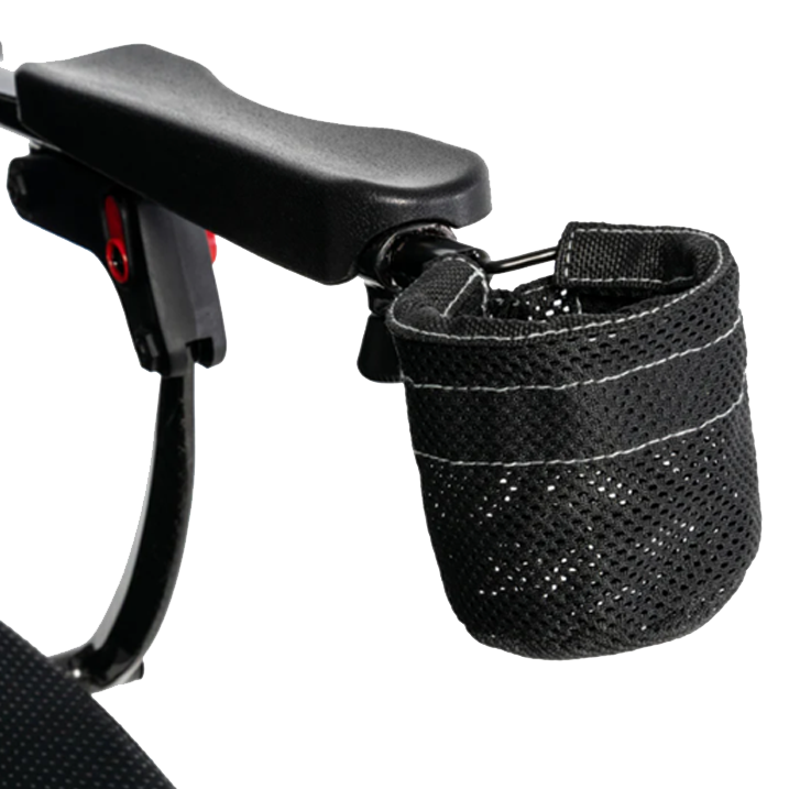 Pride Jazzy Carbon Mesh Cupholder