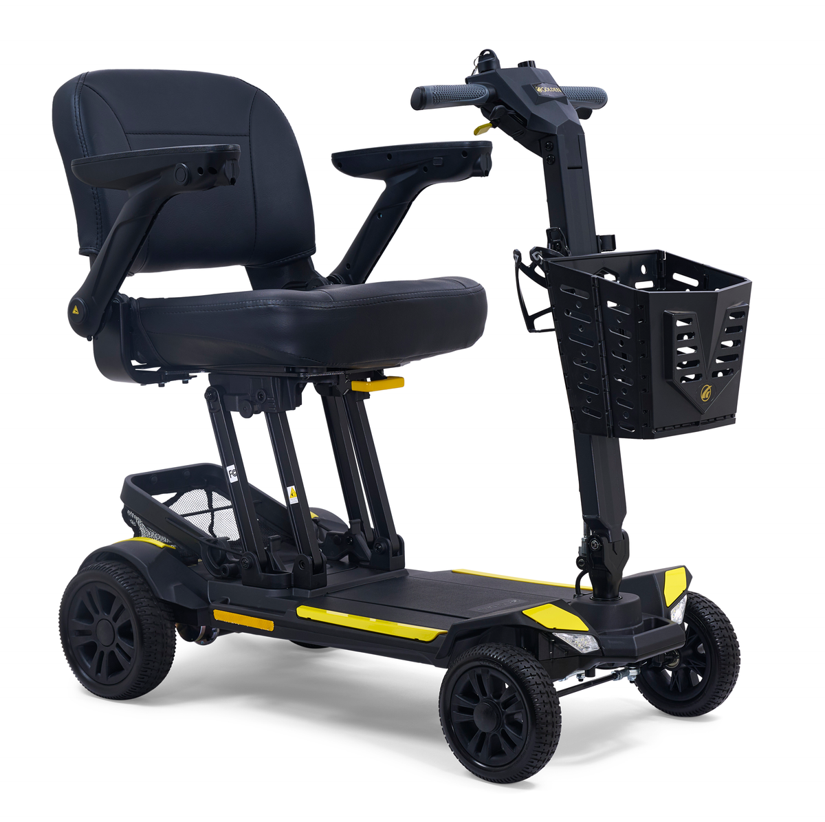 Golden Buzzaround Carry-On HD Scooter yellow
